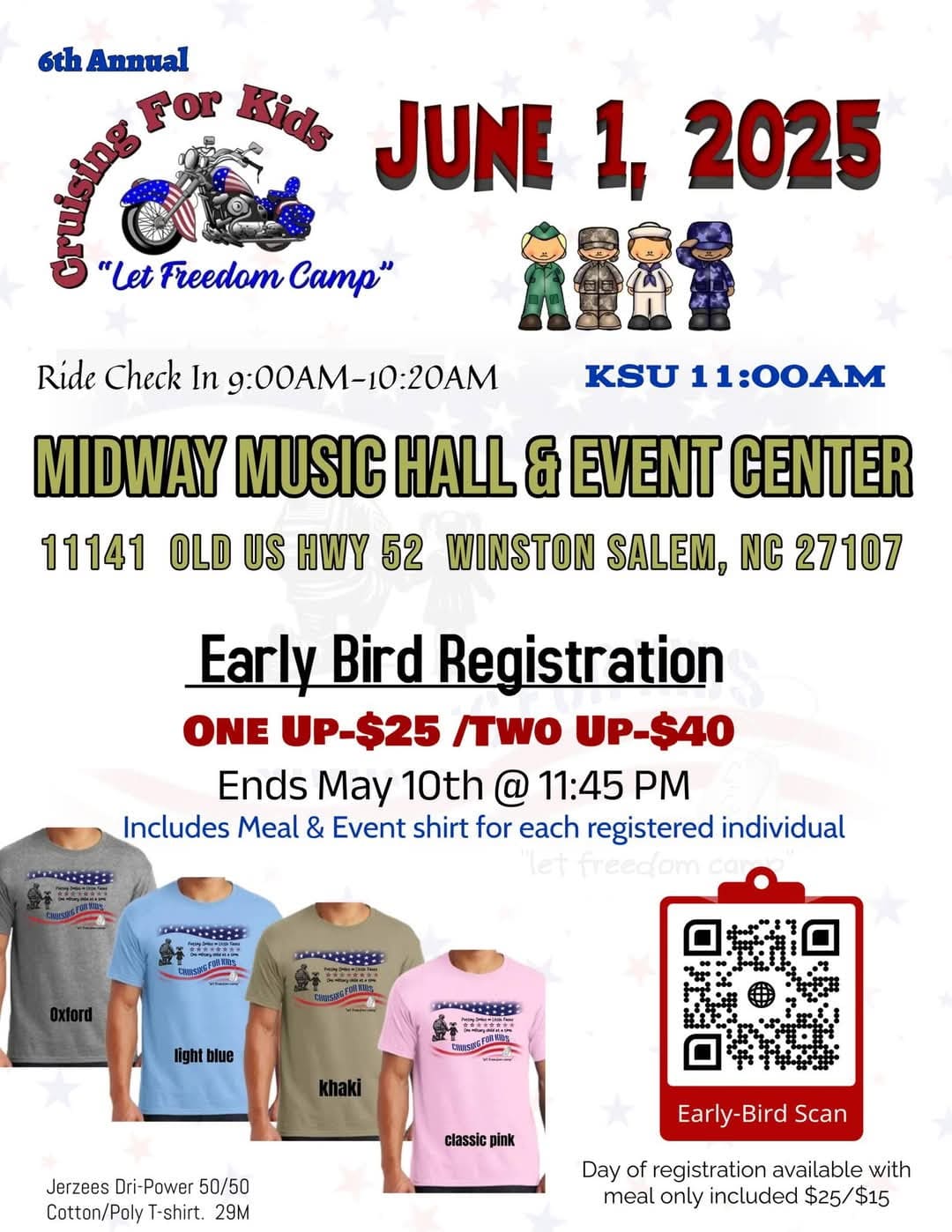 6th annual cruising for kids